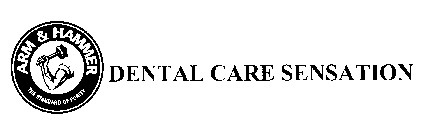 ARM & HAMMER THE STANDARD OF PURITY DENTAL CARE SENSATION