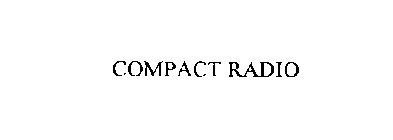 COMPACT RADIO