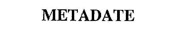 METADATE