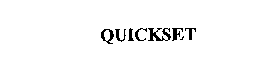 QUICKSET