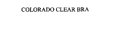 COLORADO CLEAR BRA