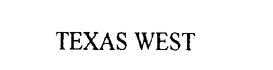 TEXAS WEST