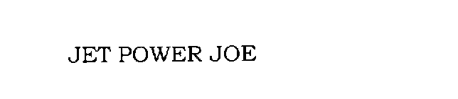 JET POWER JOE