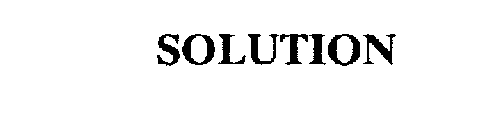 SOLUTION