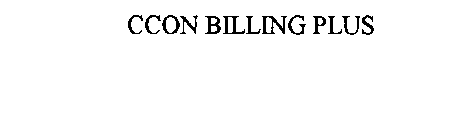 CCON BILLING PLUS
