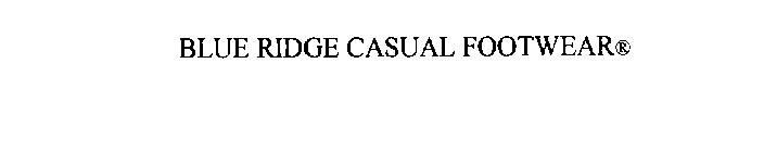BLUE RIDGE CASUAL FOOTWEAR
