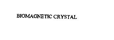 BIOMAGNETIC CRYSTAL