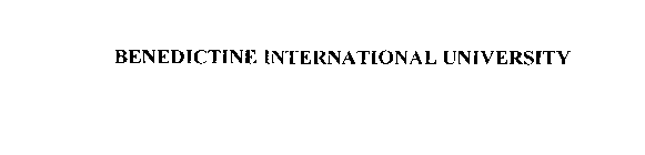 BENEDICTINE INTERNATIONAL UNIVERSITY