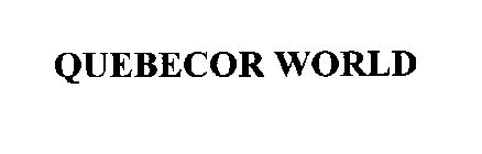 QUEBECOR WORLD