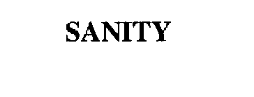 SANITY