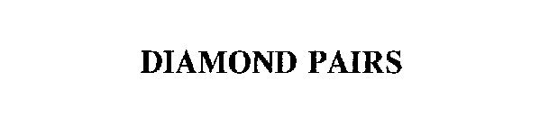 DIAMOND PAIRS