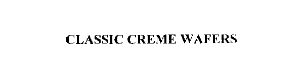 CLASSIC CREME WAFERS