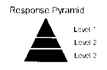 RESPONSE PYRAMID LEVEL 1 LEVEL 2 LEVEL 3