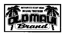 OLD MAUI BRAND DISTINGUISHED RESORT GOODS ORIGINAL TRADEMARK