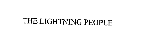 THE LIGHTNING PEOPLE