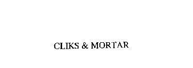 CLIKS & MORTAR