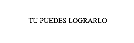 TU PUEDES LOGRARLO