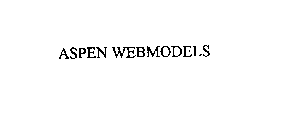 ASPEN WEBMODELS