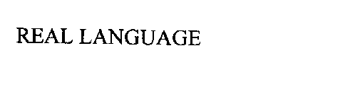 REAL LANGUAGE