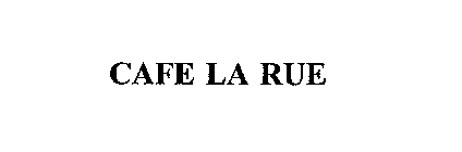 CAFE LA RUE