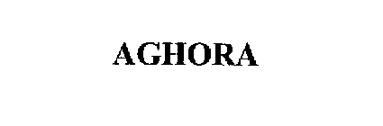 AGHORA