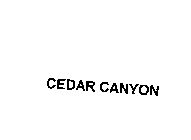 CEDAR CANYON