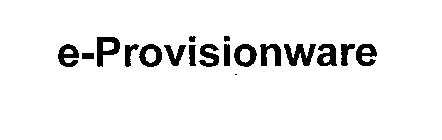 E-PROVISIONWARE