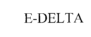 E-DELTA