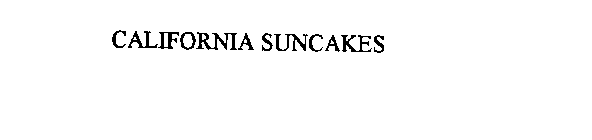 CALIFORNIA SUNCAKES