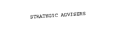 STRATEGIC ADVISERS