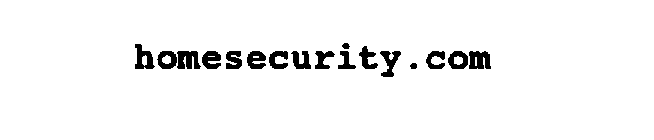 HOMESECURITY.COM