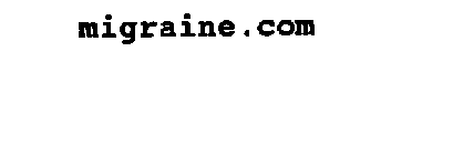 MIGRAINE.COM