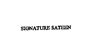 SIGNATURE SATEEN