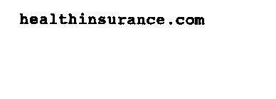 HEALTHINSURANCE.COM