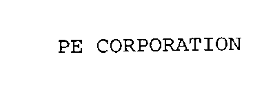 PE CORPORATION