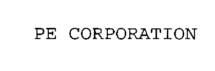 PE CORPORATION