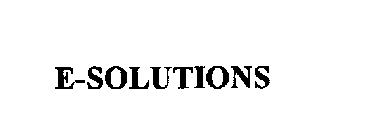 E-SOLUTIONS