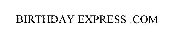 BIRTHDAY EXPRESS .COM