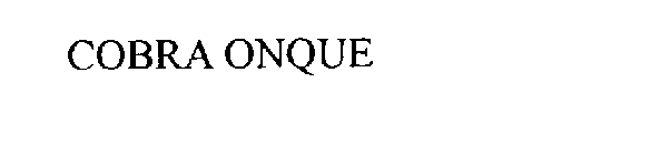 COBRA ONQUE
