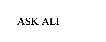 ASK ALI