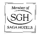 MEMBER OF SGH SAGA HOTELS