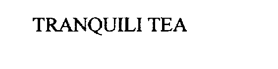 TRANQUILI TEA