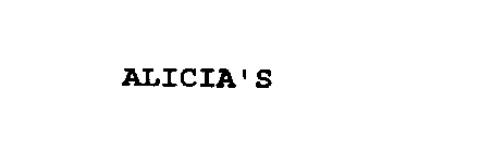 ALICIA'S