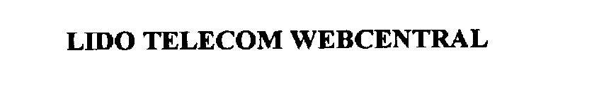 LIDO TELECOM WEBCENTRAL