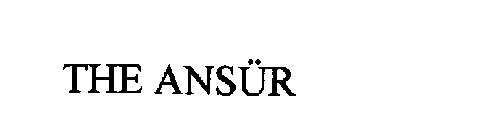 THE ANSUR