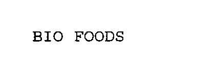 BIO FOODS