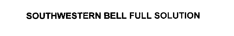 SOUTHWESTERN BELL FULL SOLUTION