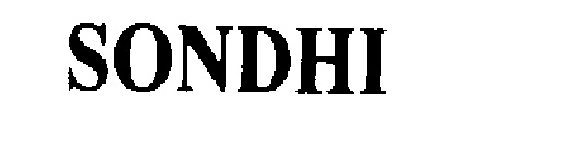 SONDHI