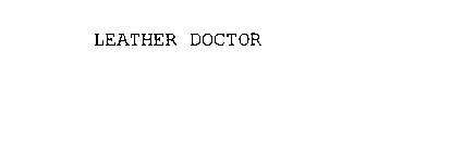 LEATHER DOCTOR