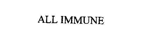 ALL IMMUNE